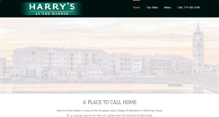 Desktop Screenshot of harrysattheharbor.com